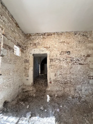 Site photograph — the caretaker's apartment