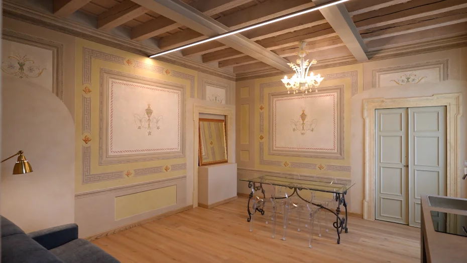 Villa Tosi, Tregnago — interior